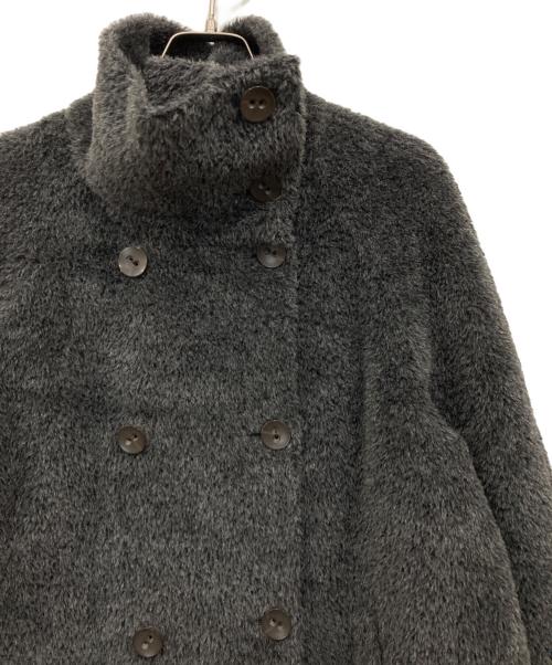 Max Mara Studio（マックスマーラ ストゥディオ）Max Mara Studio (マックスマーラ ストゥディオ) アルパカウールコート グレー サイズ:36の古着・服飾アイテム
