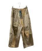 Rebuild by Needlesリビルドバイニードルス）の古着「再構築パンツ」｜ベージュ