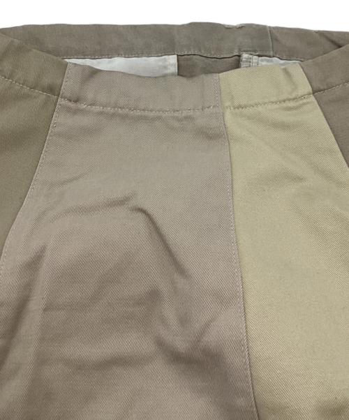 Rebuild by Needles（リビルドバイニードルス）Rebuild by Needles (リビルドバイニードルス) 再構築パンツ ベージュ サイズ:2の古着・服飾アイテム