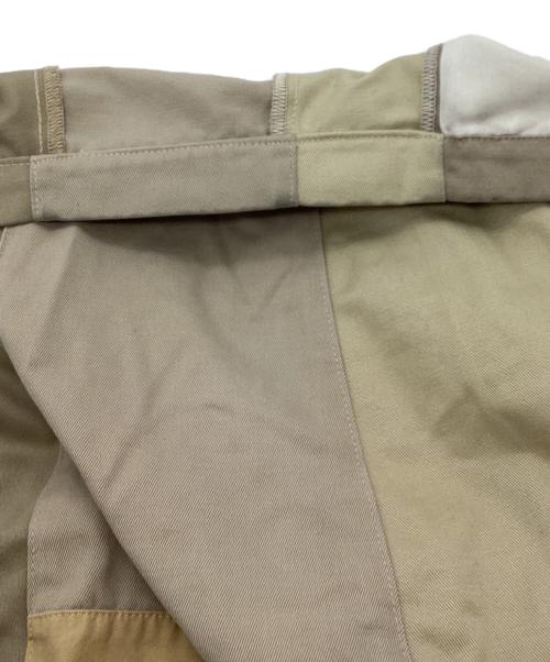 Rebuild by Needles（リビルドバイニードルス）Rebuild by Needles (リビルドバイニードルス) 再構築パンツ ベージュ サイズ:2の古着・服飾アイテム