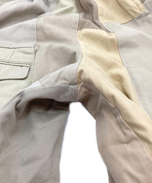 Rebuild by Needles（リビルドバイニードルス）Rebuild by Needles (リビルドバイニードルス) 再構築パンツ ベージュ サイズ:2の古着・服飾アイテム