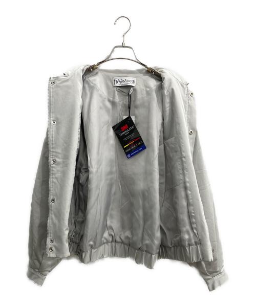 PLATEAU STUDIO（プラテウスタジオ）PLATEAU STUDIO (プラテウスタジオ) ボンバージャケット グレー サイズ:2 未使用品の古着・服飾アイテム