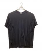 COMME des GARCONS HOMME PLUSコムデギャルソンオムプリュス）の古着「再構築S/S Tee」｜ブラック