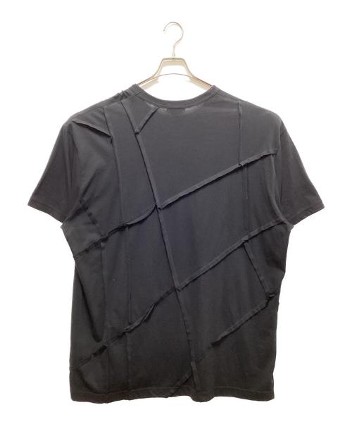 COMME des GARCONS HOMME PLUS（コムデギャルソンオムプリュス）COMME des GARCONS HOMME PLUS (コムデギャルソンオムプリュス) 再構築S/S Tee ブラック サイズ:XLの古着・服飾アイテム