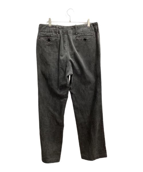 Y's for men（ワイズフォーメン）Y'S for men (ワイズフォーメン) コットンフローラルジャガードパンツ ブラック サイズ:5の古着・服飾アイテム