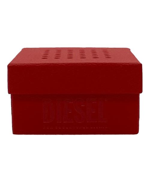 DIESEL（ディーゼル）DIESEL (ディーゼル) ダブルリングネックレス シルバーの古着・服飾アイテム