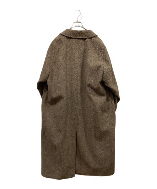 Burberry's（バーバリーズ）Burberry's (バーバリーズ) ヘリンボーンコート ブラウン サイズ:５４の古着・服飾アイテム