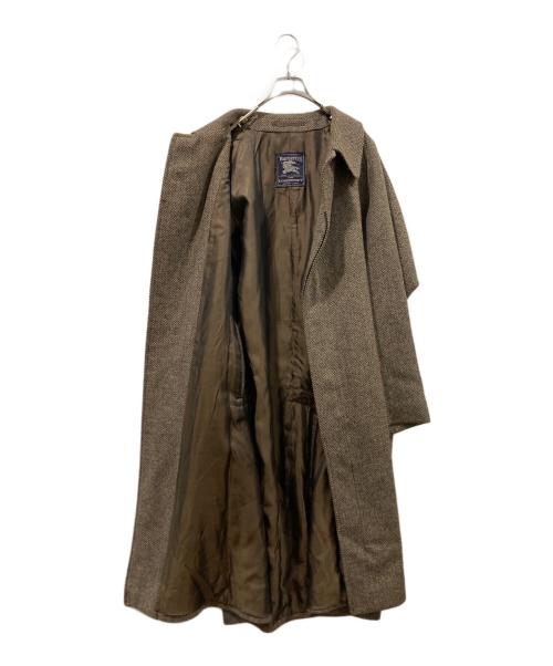 Burberry's（バーバリーズ）Burberry's (バーバリーズ) ヘリンボーンコート ブラウン サイズ:５４の古着・服飾アイテム