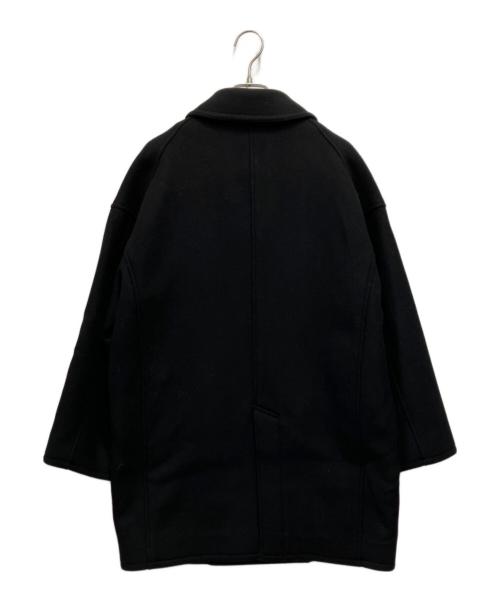 FRAMeWORK（フレームワーク）FRAMeWORK (フレームワーク) Super 100ダブルクロスPコート ネイビー サイズ:38の古着・服飾アイテム