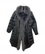 古着フルギ）の古着「ブルーフォックスダウンコート」｜ブラック