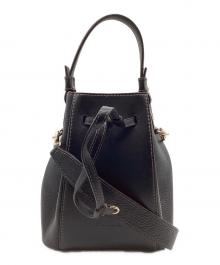 FURLA（フルラ）の古着「MIASTELLA ミニバケットバッグ」｜ブラック