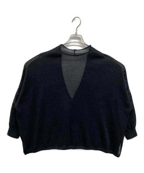 Spick and Span（スピック＆スパン）Spick and Span (スピック＆スパン) ペーパーヤーンカーディガン グレー サイズ:Freeの古着・服飾アイテム
