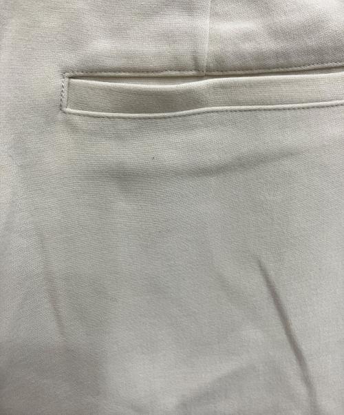 evam eva（エヴァムエヴァ）evam eva (エヴァムエヴァ) cotton double tuckPT アイボリー サイズ:2の古着・服飾アイテム