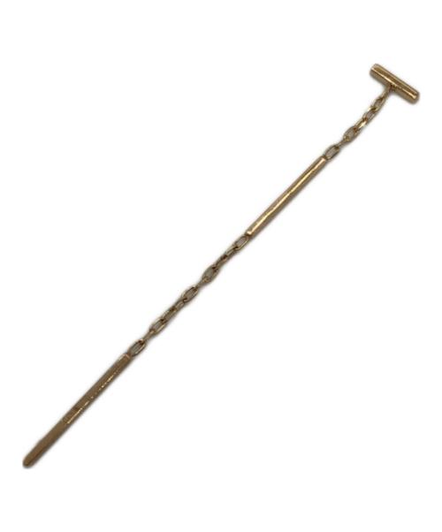 hirotaka（ヒロタカ）Hirotaka (ヒロタカ) ALL ABOUT BASICS トグルチェーン ピアス（片耳）の古着・服飾アイテム