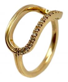 hirotaka（ヒロタカ）の古着「BELUGA ダイヤモンド リング」