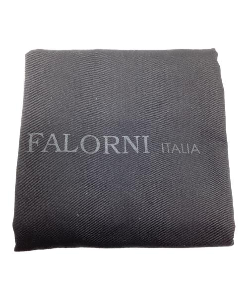 FALORNI（ファロルニ）FALORNI (ファロルニ) イントレチャート メッシュ編み レザー トートバッグ グレーの古着・服飾アイテム