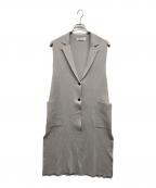 LOUNIEルーニー）の古着「ニットジレ」｜グレー