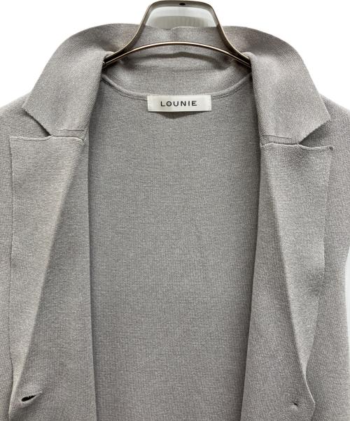 LOUNIE（ルーニー）LOUNIE (ルーニー) ニットジレ グレー サイズ:Freeの古着・服飾アイテム