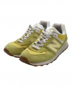 NEW BALANCEニューバランス）の古着「ローカットスニーカー」｜イエロー