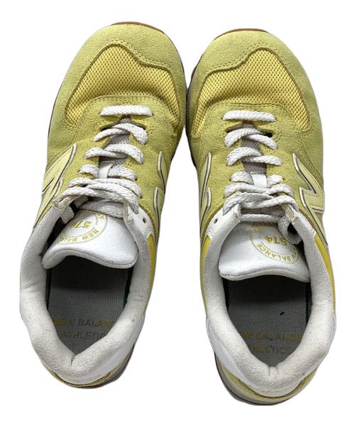 NEW BALANCE（ニューバランス）NEW BALANCE (ニューバランス) ローカットスニーカー イエロー サイズ:25.5の古着・服飾アイテム