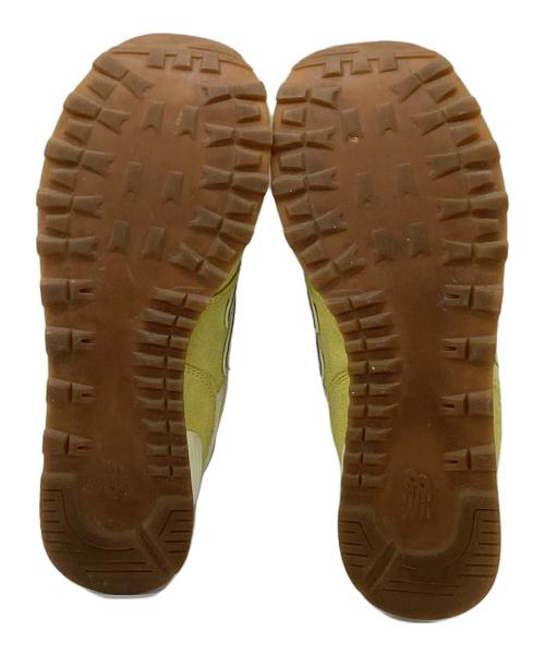 NEW BALANCE（ニューバランス）NEW BALANCE (ニューバランス) ローカットスニーカー イエロー サイズ:25.5の古着・服飾アイテム