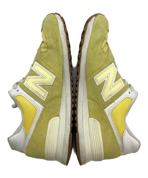 NEW BALANCE（ニューバランス）NEW BALANCE (ニューバランス) ローカットスニーカー イエロー サイズ:25.5の古着・服飾アイテム