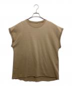 DEUXIEME CLASSEドゥーズィエム クラス）の古着「Fine Tシャツ」｜ベージュ