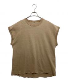 DEUXIEME CLASSE（ドゥーズィエム クラス）の古着「Fine Tシャツ」｜ベージュ