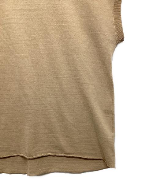 DEUXIEME CLASSE（ドゥーズィエム クラス）DEUXIEME CLASSE (ドゥーズィエム クラス) Fine Tシャツ ベージュ サイズ:表記無しの古着・服飾アイテム