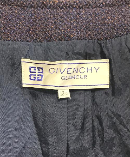 GIVENCHY（ジバンシィ）GIVENCHY (ジバンシィ) ジャケットセットアップ パープル サイズ:13の古着・服飾アイテム