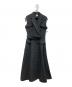 L'AUBE BLANC（ローブ ブラン）の古着「Sleeveless Coat Dress」｜グレー