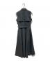 L'AUBE BLANC (ローブ ブラン) Sleeveless Coat Dress グレー サイズ:Free：13000円
