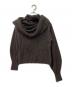 HER LIP TO（ハーリップトゥ）の古着「Multi-Way Wool-Blend Sweater」｜ブラウン