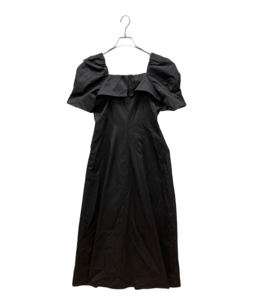 HER LIP TO（ハーリップトゥ）Her lip to (ハーリップトゥ) Troncais Puff Sleeve Dress ブラック サイズ:Mの古着・服飾アイテム