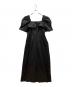 Her lip to (ハーリップトゥ) Troncais Puff Sleeve Dress ブラック サイズ:M：5000円
