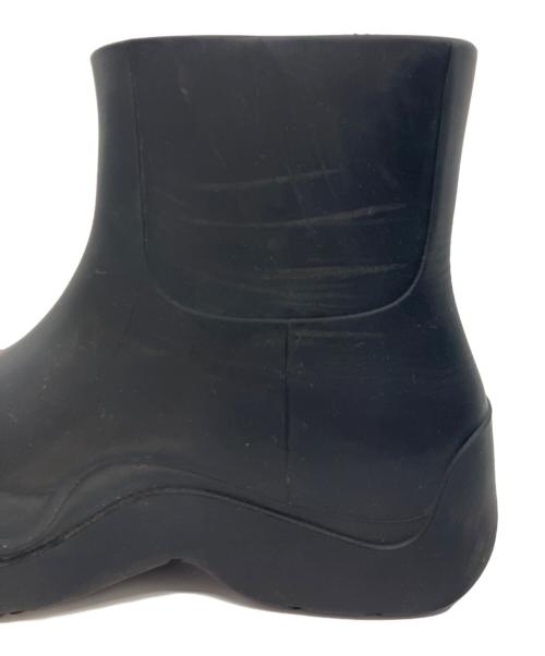 BOTTEGA VENETA（ボッテガベネタ）BOTTEGA VENETA (ボッテガベネタ) パドル アンクルブーツ　レインシューズ ブラック サイズ:37の古着・服飾アイテム