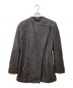 中古・古着通販】SCAPA (スキャパ) カシミヤ混ロングコート ブラウン