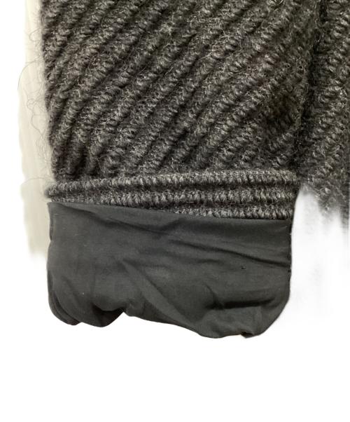 GIORGIO ARMANI（ジョルジョアルマーニ）GIORGIO ARMANI (ジョルジョアルマーニ) アルパカ混コート ブラック サイズ:44の古着・服飾アイテム