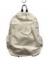emmi（エミ）の古着「eco 撥水レザーパイピングギャザーボディーバックパック」｜アイボリー