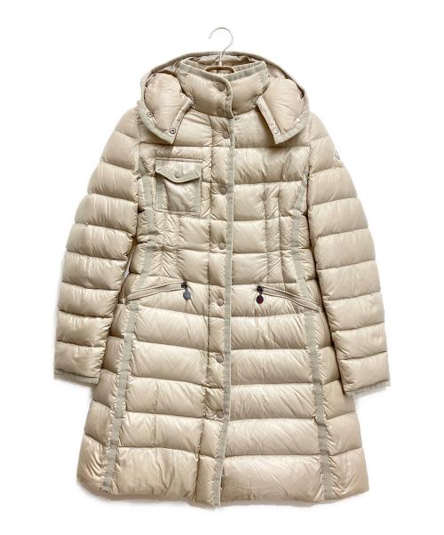 MONCLER（モンクレール）MONCLER (モンクレール) ダウンコート ベージュ サイズ:1の古着・服飾アイテム