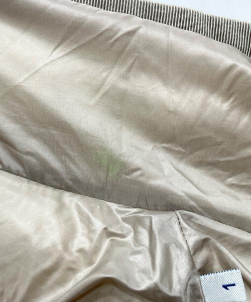 MONCLER（モンクレール）MONCLER (モンクレール) ダウンコート ベージュ サイズ:1の古着・服飾アイテム