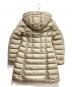 MONCLER (モンクレール) ダウンコート ベージュ サイズ:1：60000円