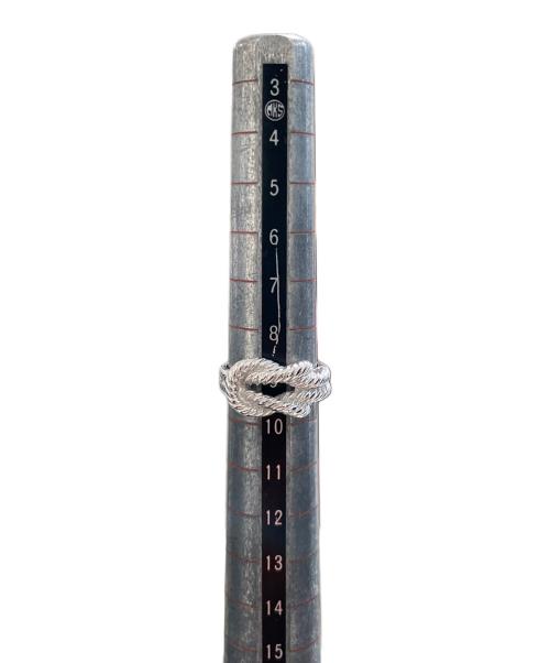 HERMES（エルメス）HERMES (エルメス) ツイストロープシルバーリング サイズ:8号の古着・服飾アイテム