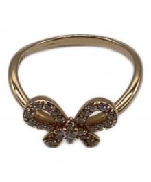 Ponte Vecchio（ポンテヴェキオ）の古着「K18ダイヤモンドリング」