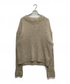 JIL SANDERジルサンダー）の古着「モックネックニット」｜ベージュ