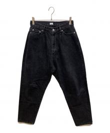 SEA（シー）の古着「WASABI DENIM　デニムパンツ」｜ブラック