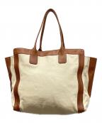 Chloeクロエ）の古着「アリソンレザートート　01-14-50-65」｜ベージュ