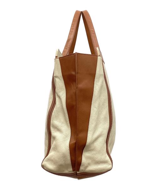 Chloe（クロエ）Chloe (クロエ) アリソンレザートート　01-14-50-65 ベージュの古着・服飾アイテム