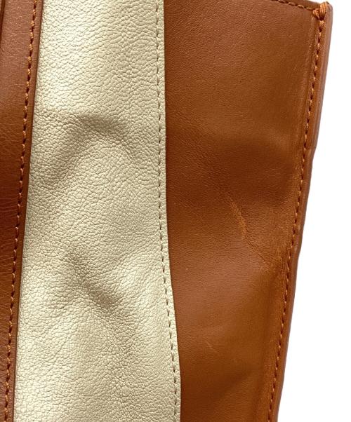 Chloe（クロエ）Chloe (クロエ) アリソンレザートート　01-14-50-65 ベージュの古着・服飾アイテム