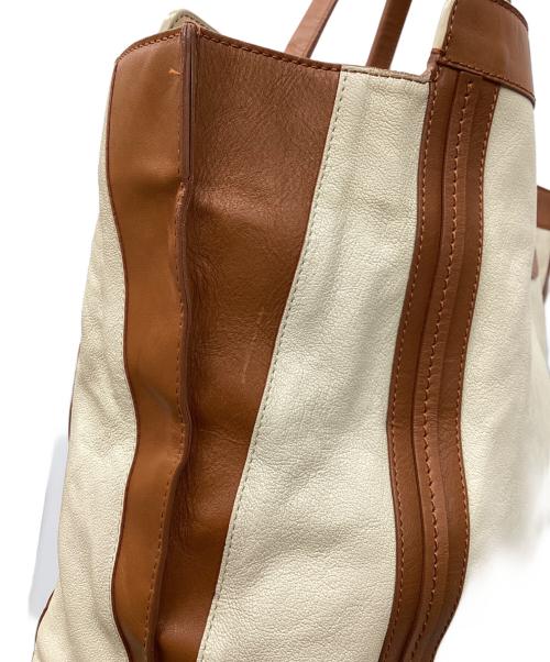 Chloe（クロエ）Chloe (クロエ) アリソンレザートート　01-14-50-65 ベージュの古着・服飾アイテム